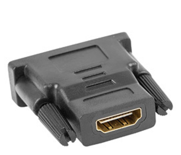 Lanberg Adapter HDMI (F) -> DVI -D (M)(24+1) Dual Link - 1049094 - zdjęcie